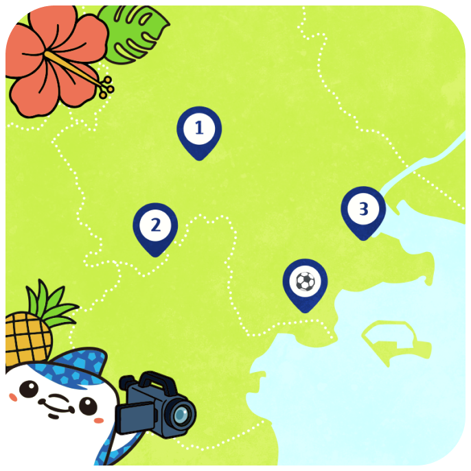 沖縄市思い出の場所マップ